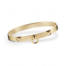 Hermes Collier de Chien Bracelet Gold